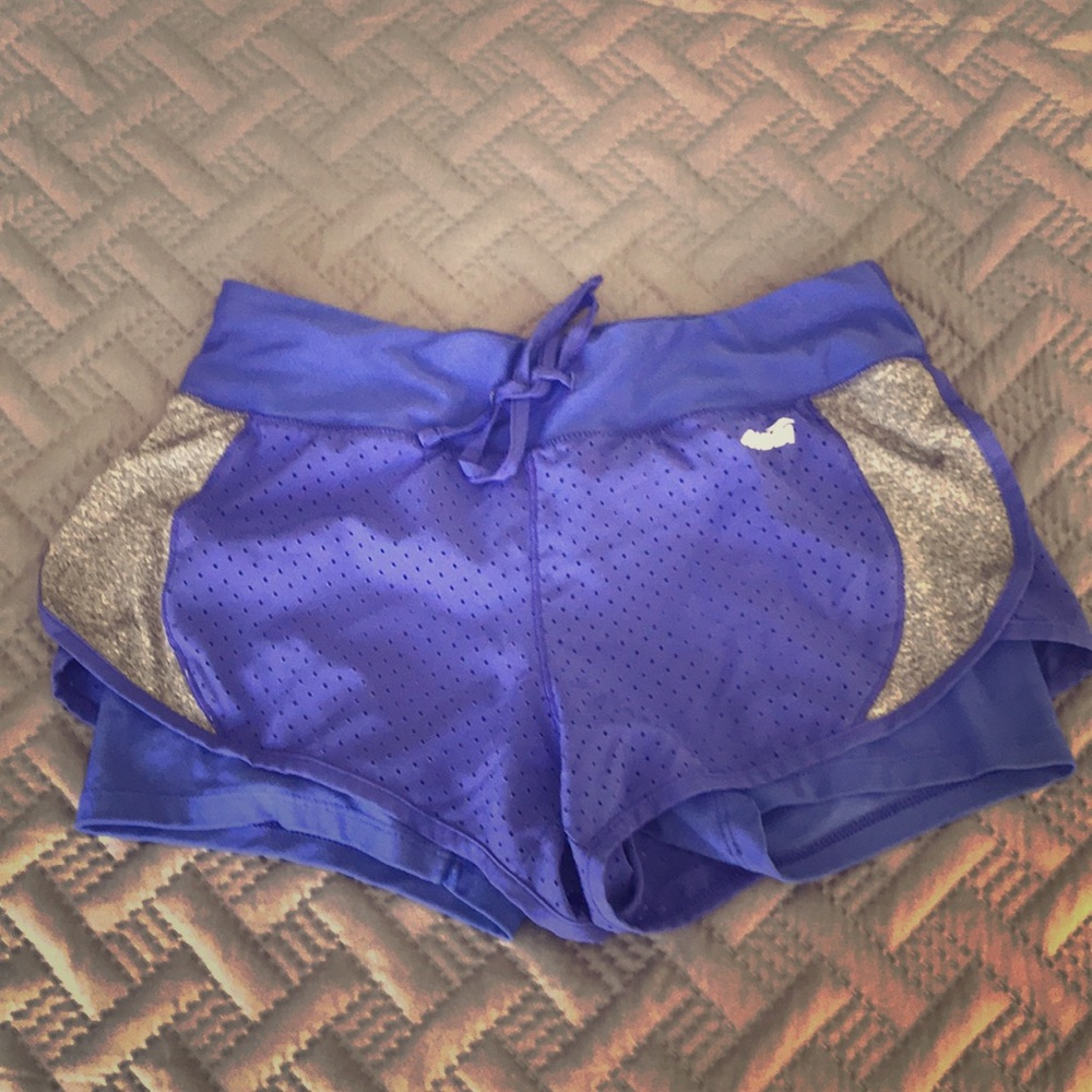 Athletic shorts with built in spandex